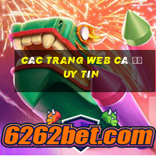 các trang web cá độ uy tín