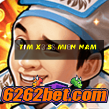 tìm xổ số miền nam