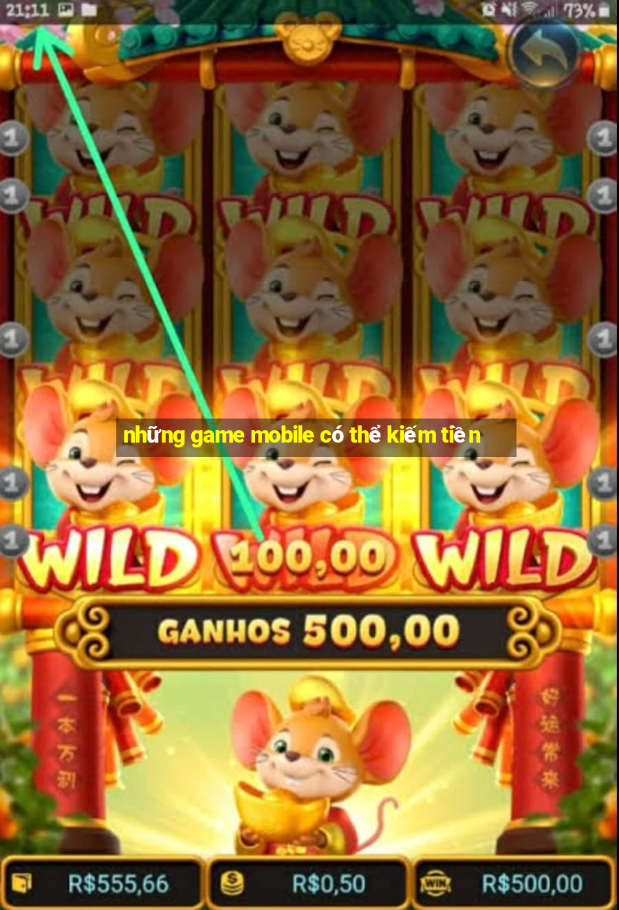 những game mobile có thể kiếm tiền