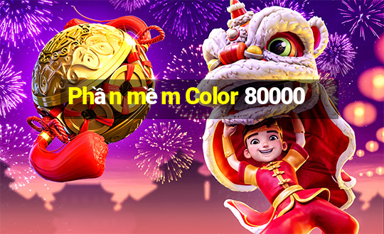 Phần mềm Color 80000