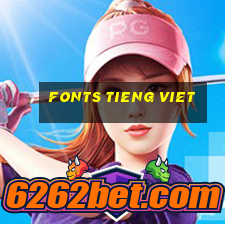 fonts tieng viet