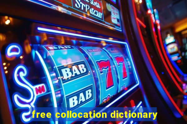 free collocation dictionary