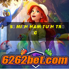 số miền nam tuần trước