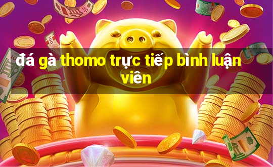 đá gà thomo trực tiếp bình luận viên