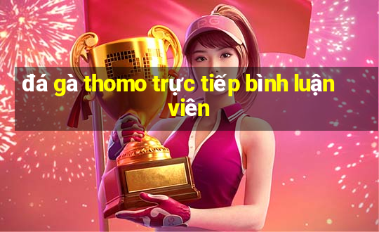 đá gà thomo trực tiếp bình luận viên