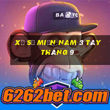 xổ số miền nam 3 tây tháng 9