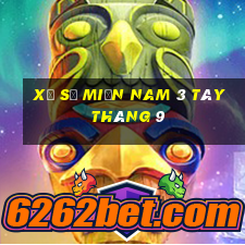 xổ số miền nam 3 tây tháng 9