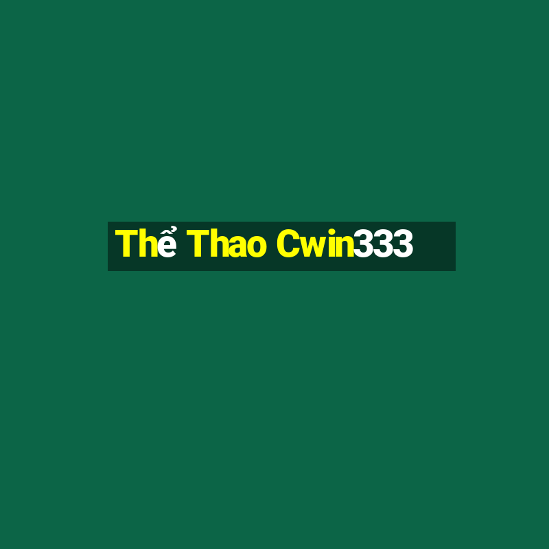 Thể Thao Cwin333