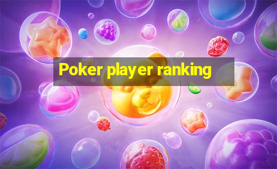 Poker player ranking