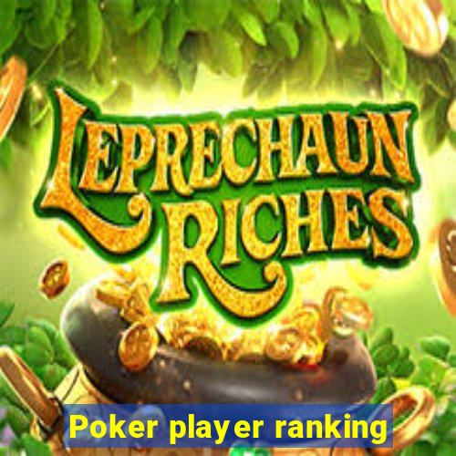 Poker player ranking