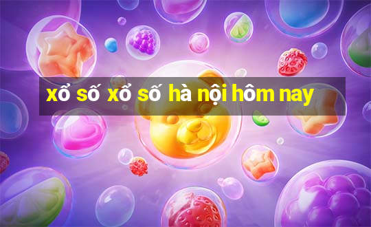 xổ số xổ số hà nội hôm nay