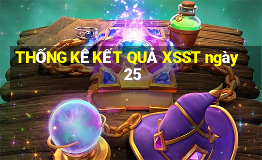 THỐNG KÊ KẾT QUẢ XSST ngày 25