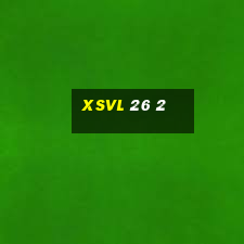 xsvl 26 2