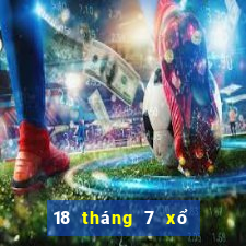 18 tháng 7 xổ số bạc liêu