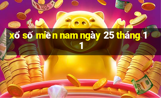 xổ số miền nam ngày 25 tháng 11