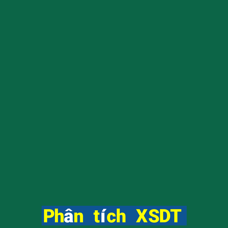 Phân tích XSDT ngày 2