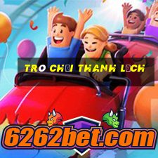 Trò chơi thanh lịch