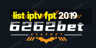 list iptv fpt 2019