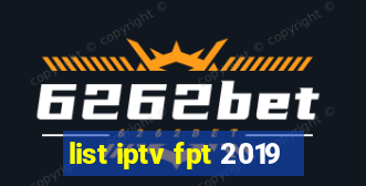 list iptv fpt 2019