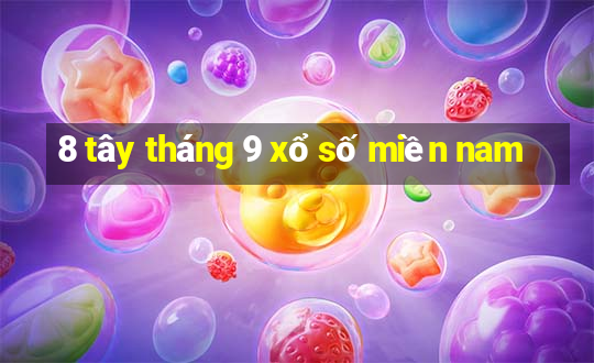 8 tây tháng 9 xổ số miền nam