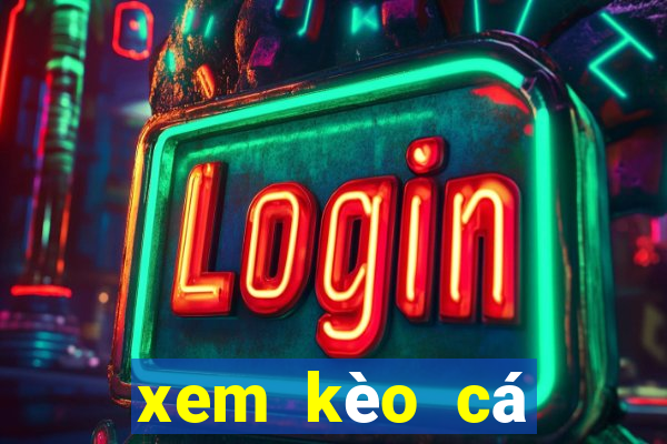 xem kèo cá cược bóng đá