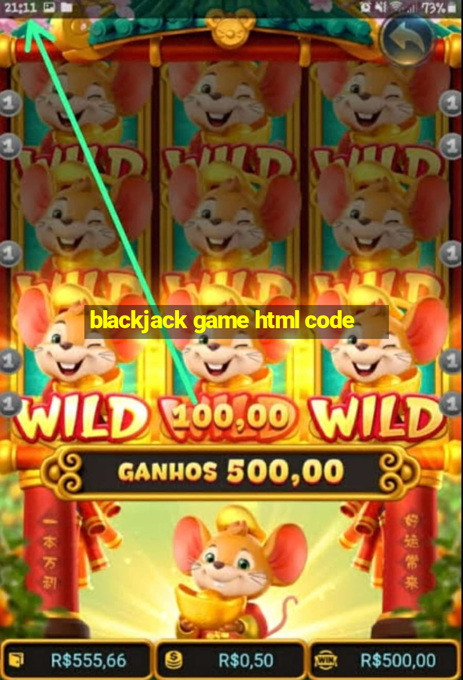 blackjack game html code