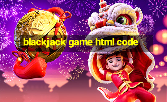 blackjack game html code