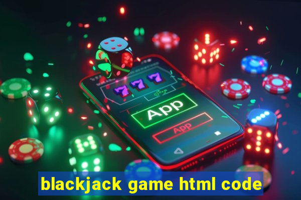 blackjack game html code