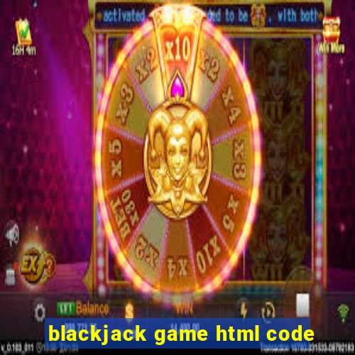 blackjack game html code