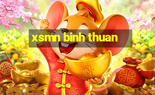 xsmn binh thuan