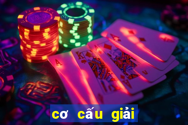 cơ cấu giải thưởng vé số