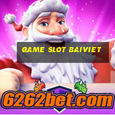 Game Slot Baiviet