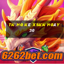 Thống kê XSKH ngày 30