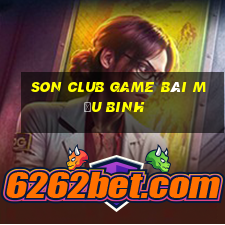 Son Club Game Bài Mậu Binh