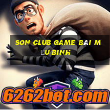 Son Club Game Bài Mậu Binh