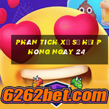 Phân tích Xổ Số hải phòng ngày 24