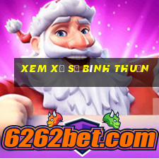 xem xổ số bình thuận