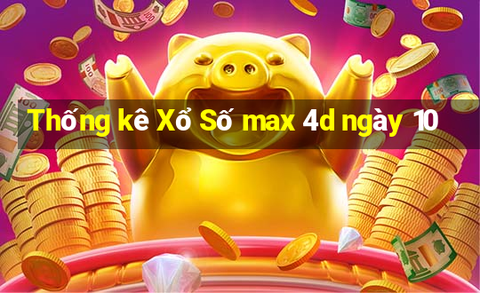 Thống kê Xổ Số max 4d ngày 10