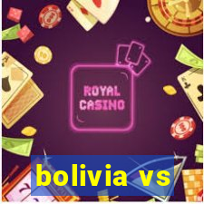 bolivia vs