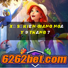 xổ số kiên giang ngày 9 tháng 7