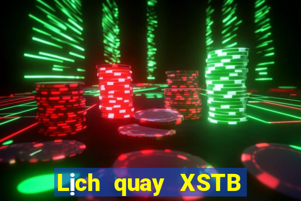 Lịch quay XSTB ngày 2