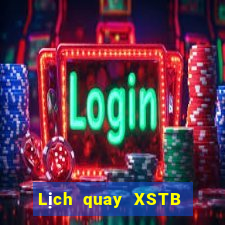 Lịch quay XSTB ngày 2