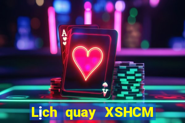 Lịch quay XSHCM Chủ Nhật