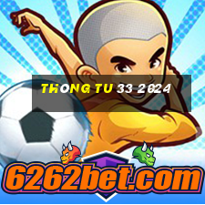 thông tu 33 2024