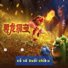 xổ số buổi chiều