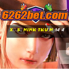 xổ số ninh thuận 14 4