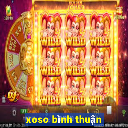 xoso bình thuận