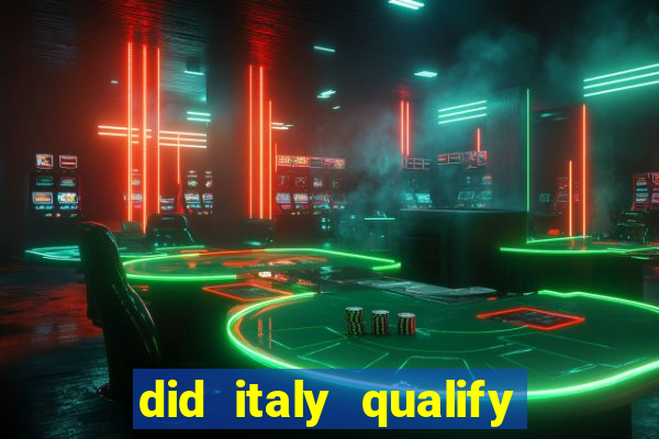 did italy qualify for euro 2024