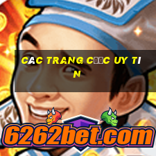 các trang cược uy tín