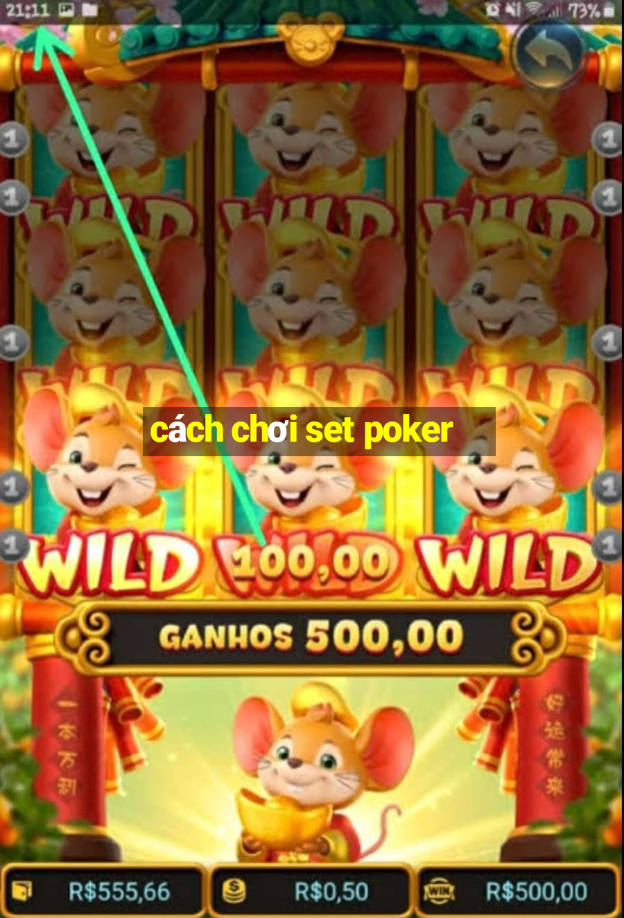 cách chơi set poker